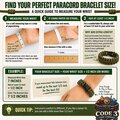 Thin Red Line (on White) Nurse Paracord Bracelet | Cobra Knot | Veteran Made | Silver-tone Buckle
